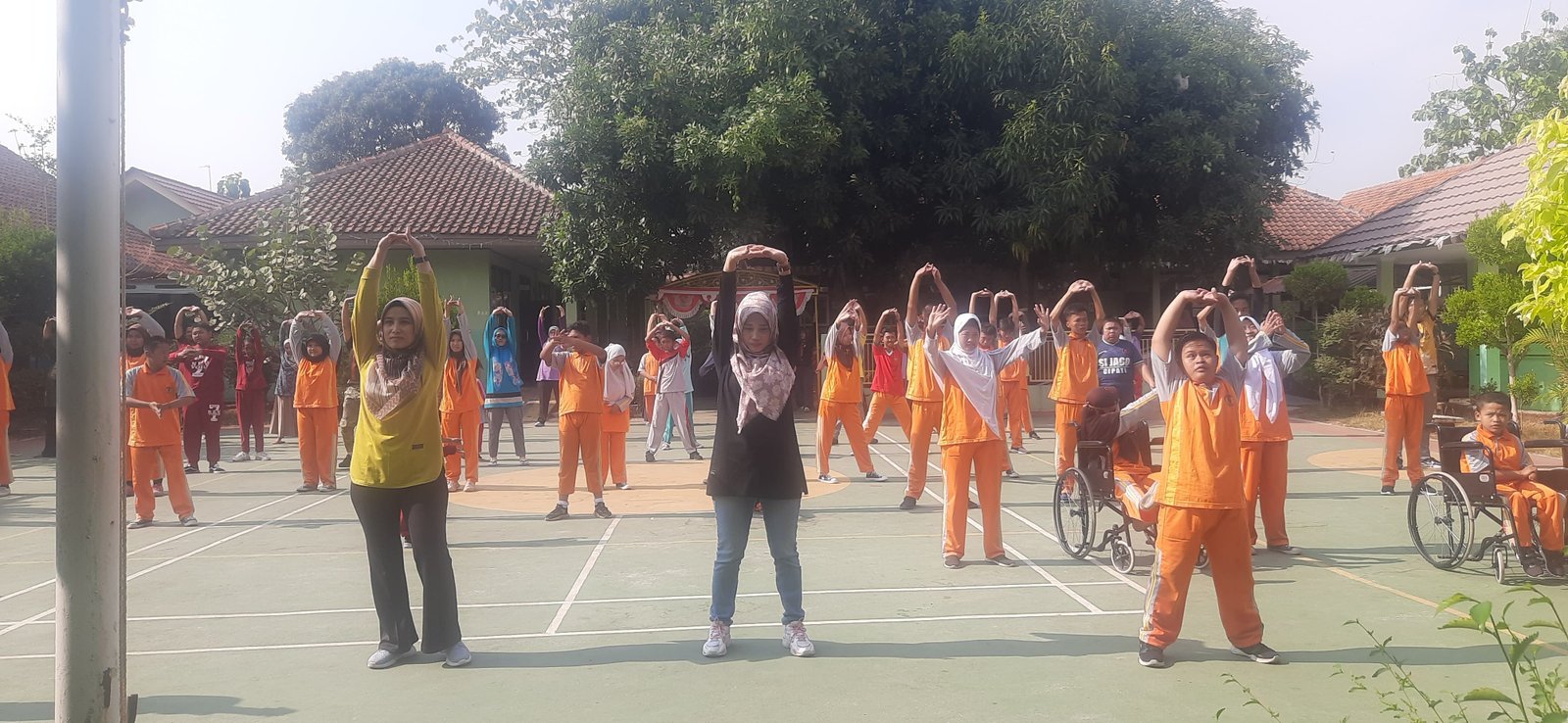 Kegiatan senam pagi