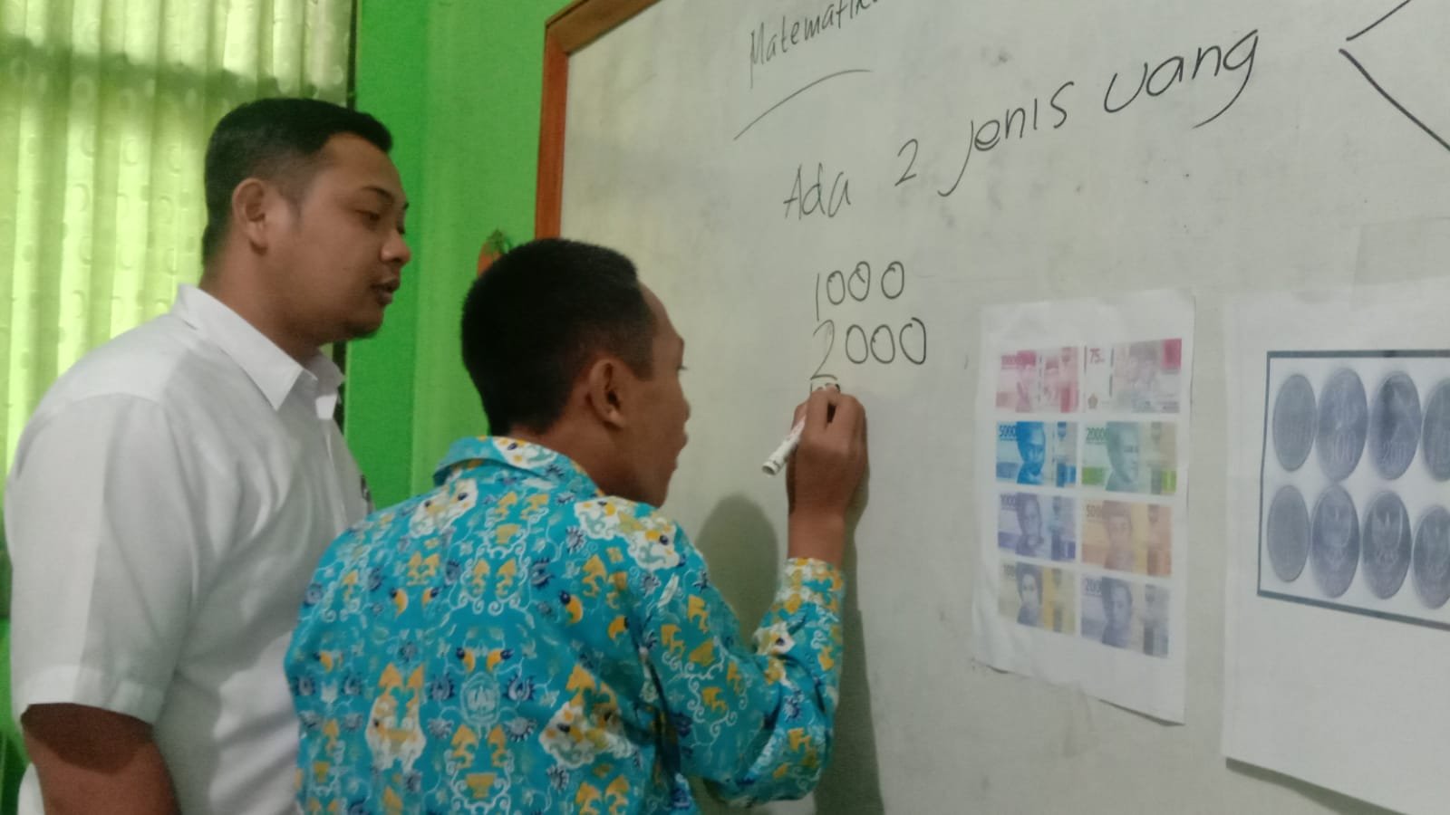 Siswa yang antusias aktif mengikuti KBM