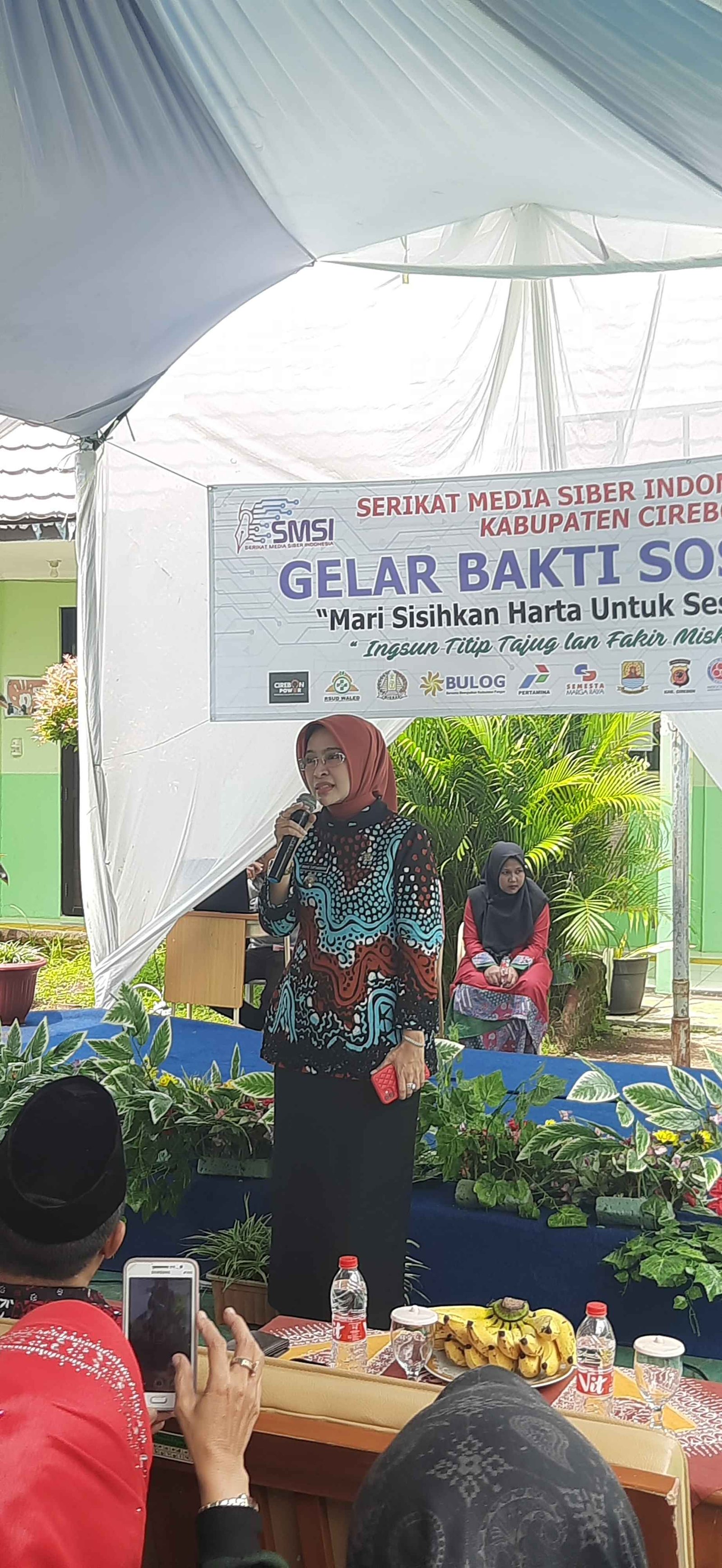 Pemberian Pidato wakil Bupati Cirebon