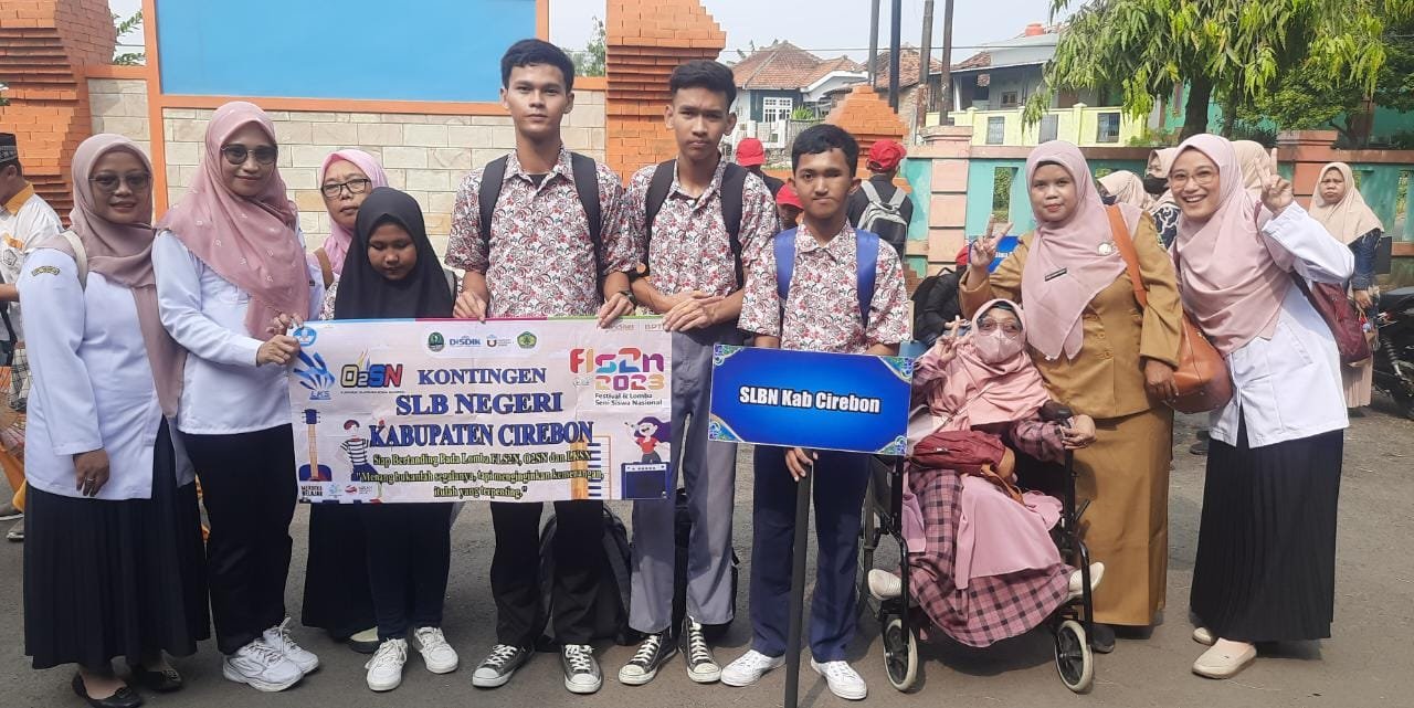 Kontingen FL2SN SLB Negeri Kabupaten Cirebon
