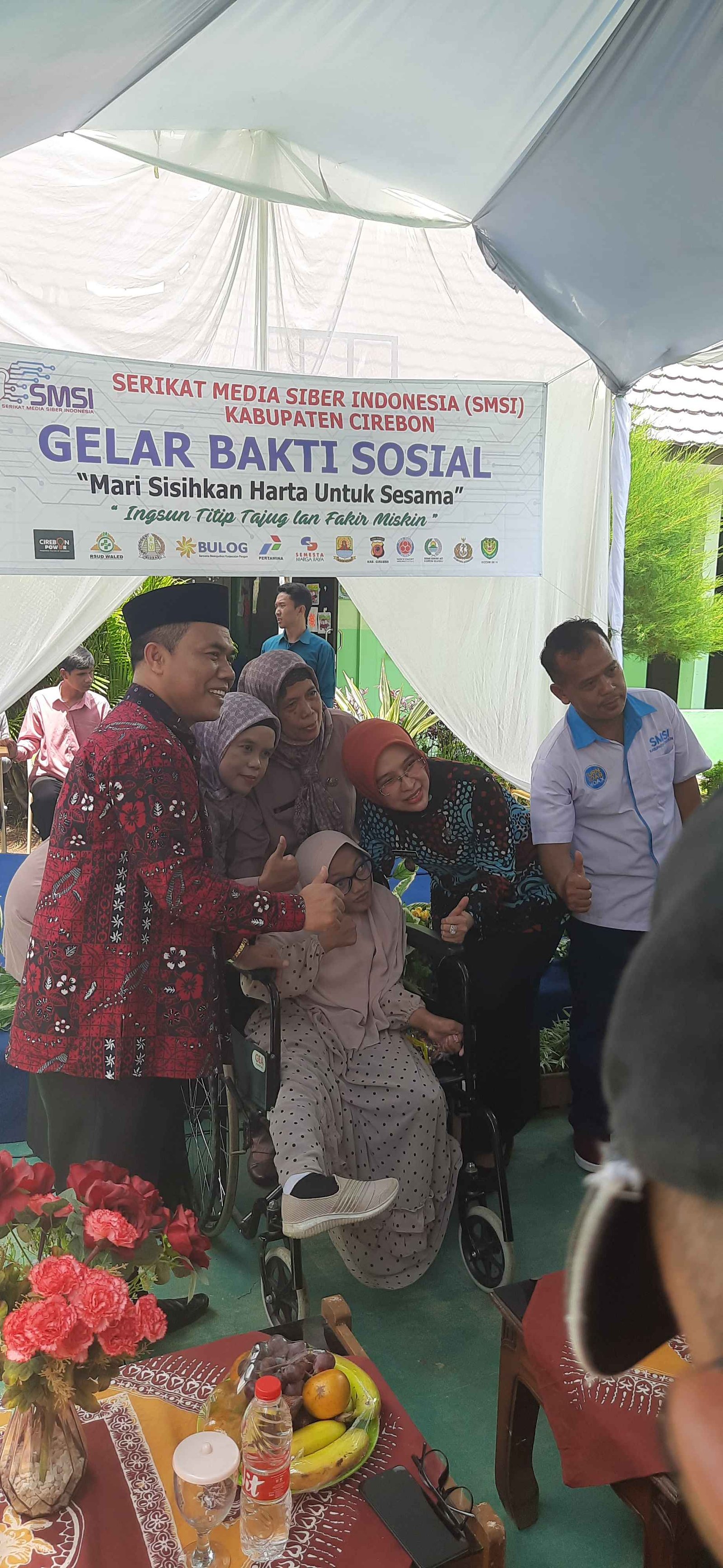 Foto bersama dengan wakil Bupati